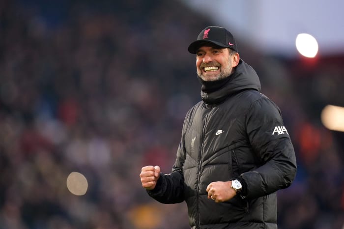 Liverpool manager Jurgen Klopp pictured in 2022